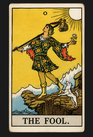 The Fool tarot card